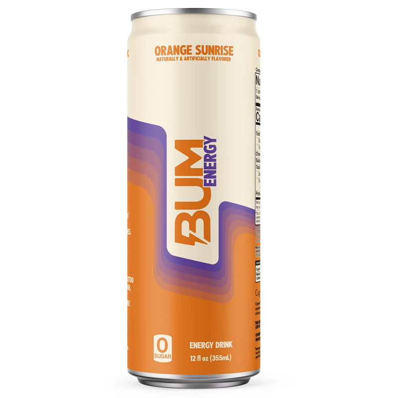 BUM Energy Orange Sunrise view 1