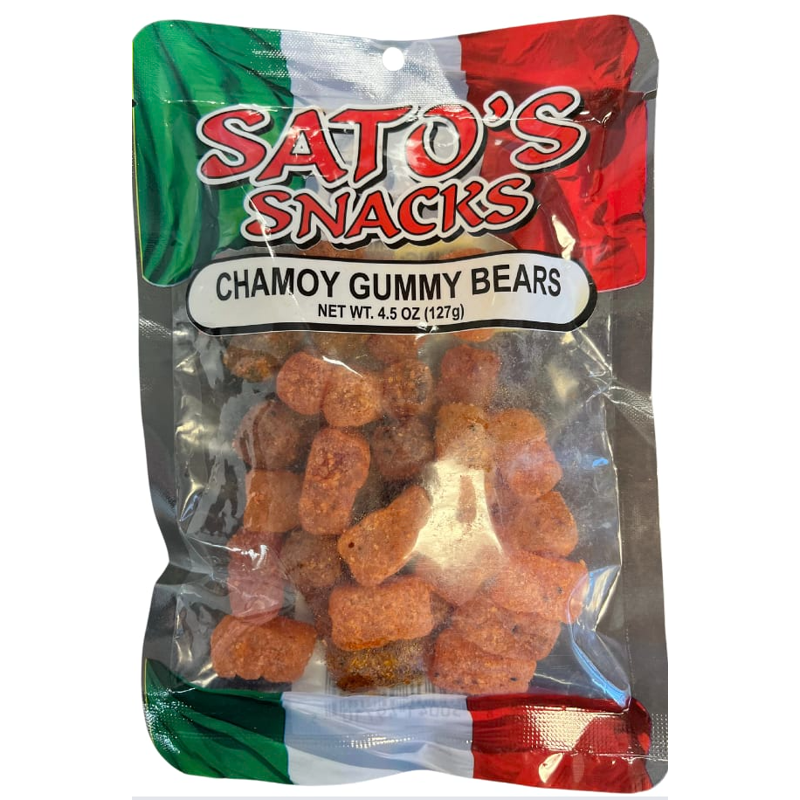 SATOS Chamoy Gummy Bears view 1