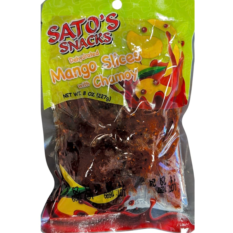 Satos Snacks Mango Slices Chamoy view 1
