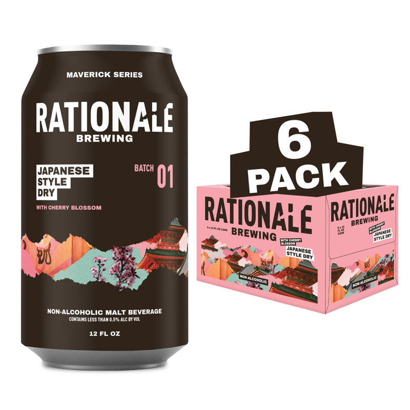 Rationale Brewing Japanese-Style Dry Lager Non-Alcoholic