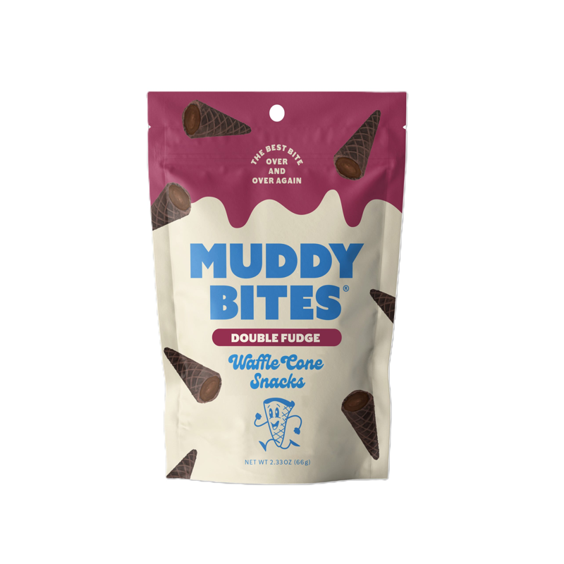 Muddy Bites Double Fudge Waffle Cone view 1