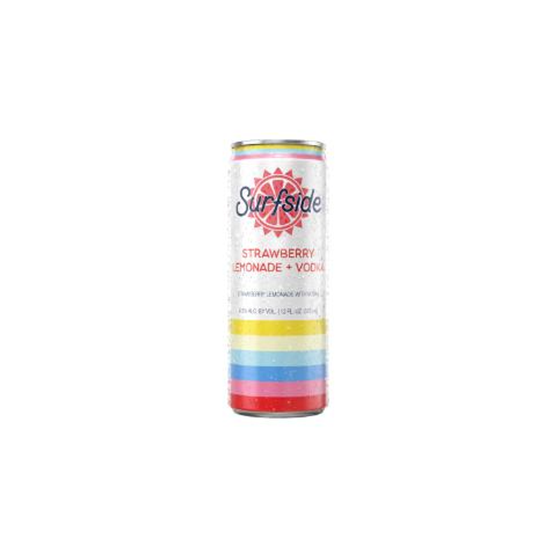 Surfside Strawberry Lemonade Vodka 12oz can