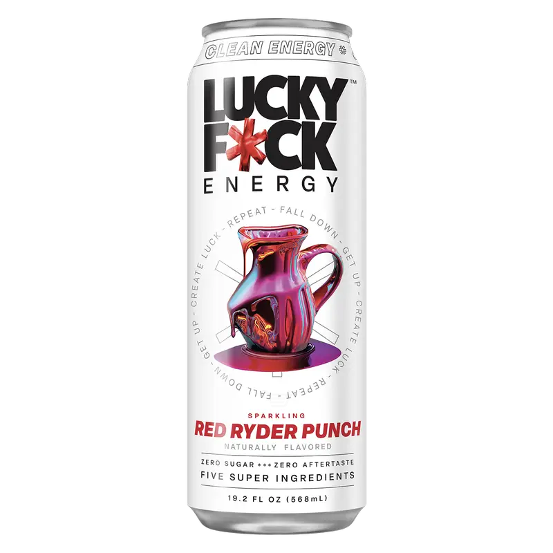 Lucky Energy Red Ryder Punch 19.2oz Can