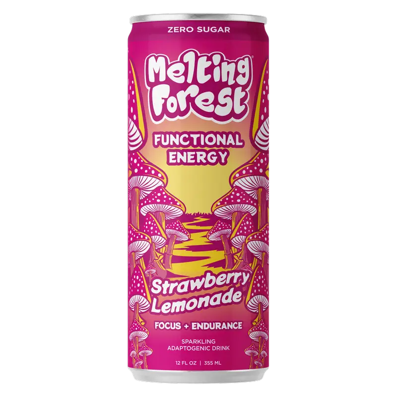 Melting Forest Strawberry Lemonade Energy Drink 12oz can