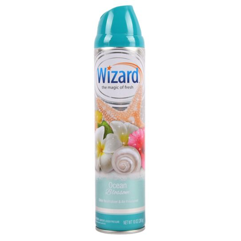 Wizard Air Freshener Ocean Blossom 10oz Can