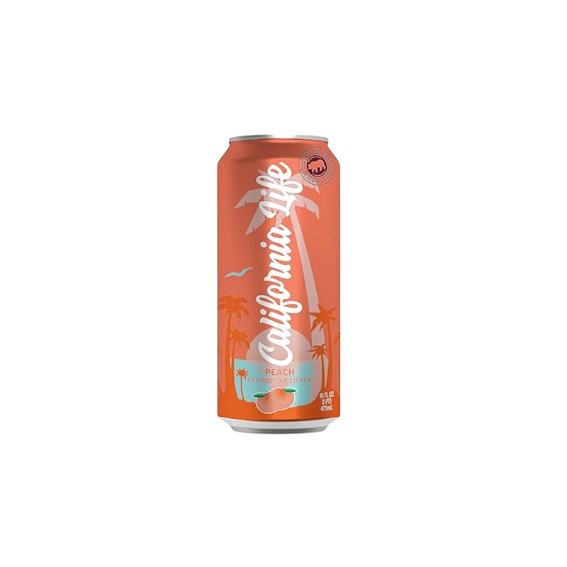 California Life Peach Iced Tea