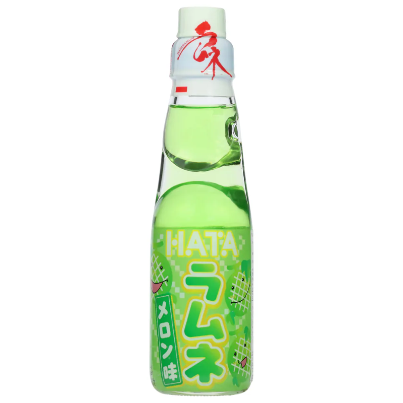 Hata Ramune Honeydew Melon Soda
