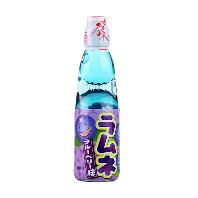 Hata Ramune Blueberry Soda 200mL