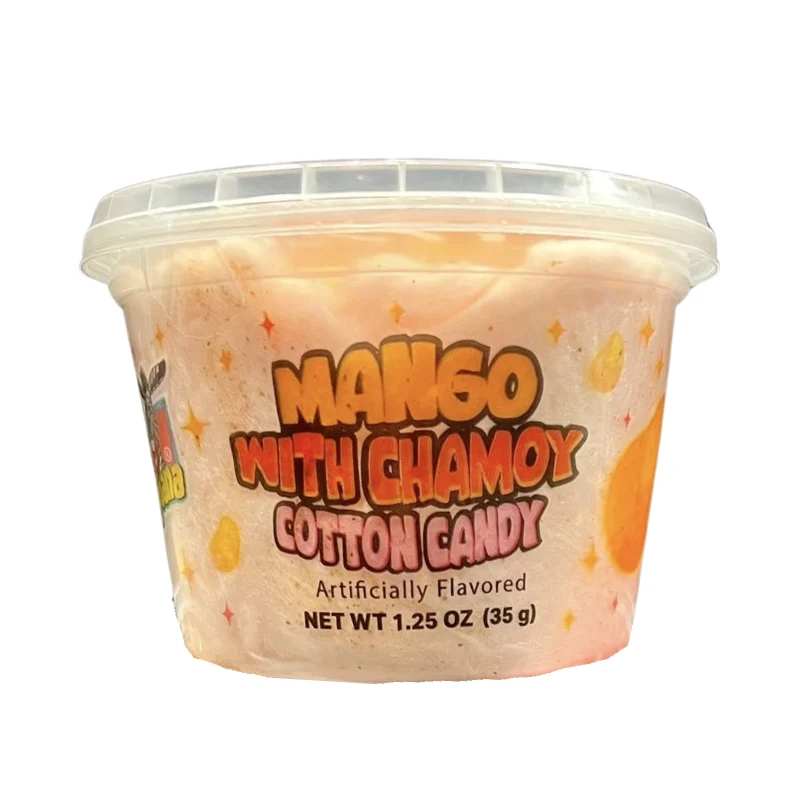Tia Juana Mango Cotton Candy with Chamoy