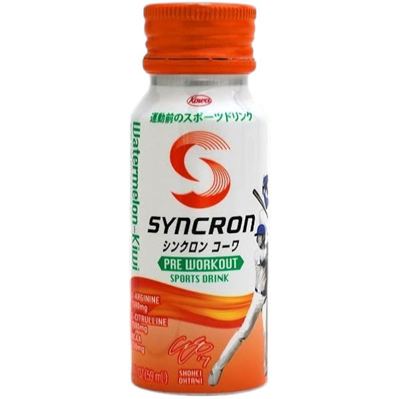 Syncron Pre-Workout Energy Shot Watermelon Kiwi view 1