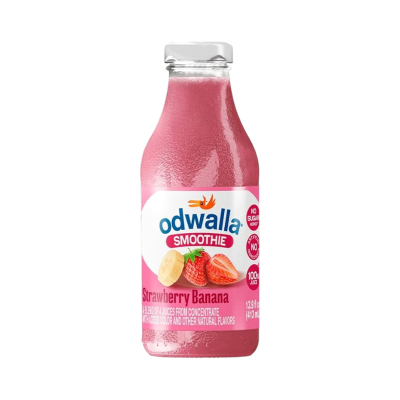 Odwalla Strawberry Banana Smoothie 13.9oz Bottle