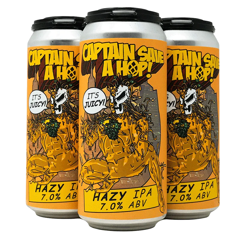 Full Circle Brewing Captain Save A Hop Hazy IPA 4-pack 16oz cans