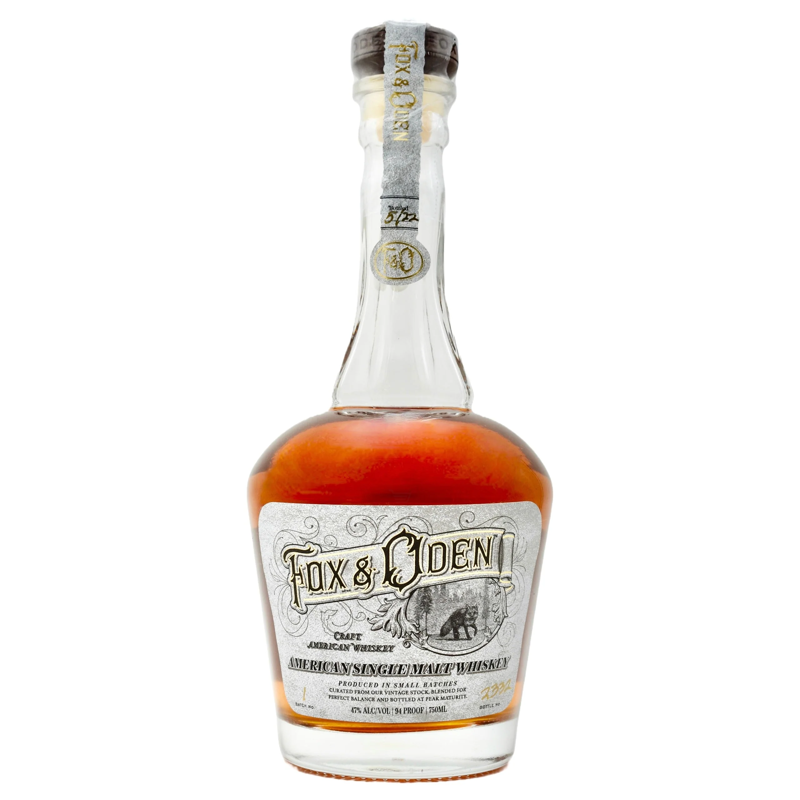 Fox & Oden American Single Malt Whiskey 750mL