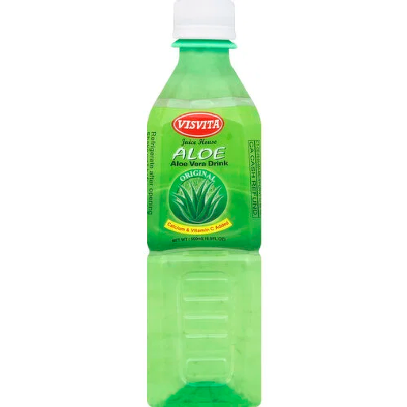 Visvita Aloe Vera Drink Original 16.9 oz Bottle