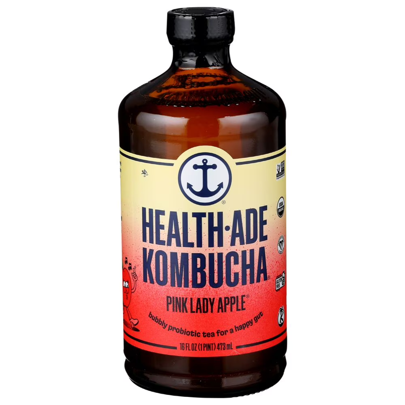 Health-Ade Pink Lady Apple Kombucha view 1