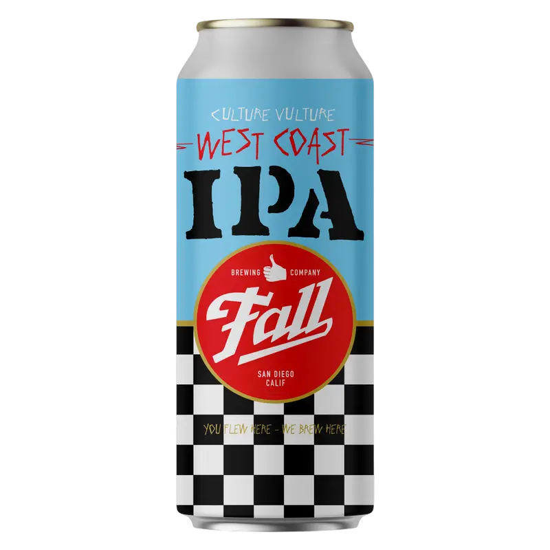 Fall Brewing Culture Vulture West Coast IPA 6pk 16oz cans