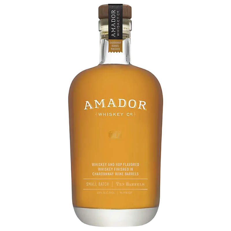 Amador Whiskey Co. Ten Barrels Hop-Flavored Whiskey 750mL