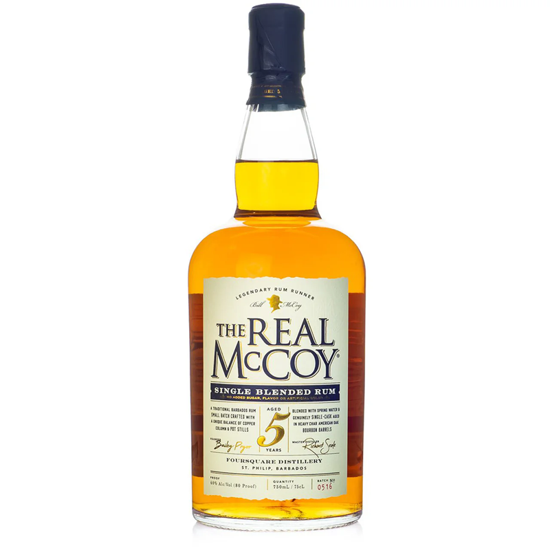 The Real McCoy 5 Year Old Rum 750mL