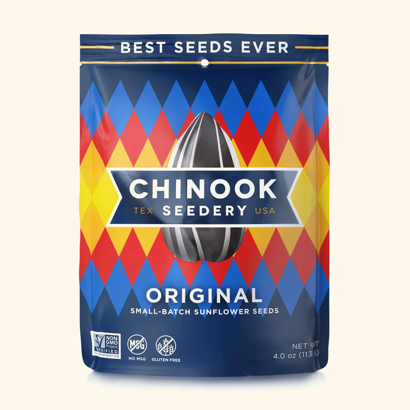 Chinook Seedery Original Sunflower Seeds 4oz Bag
