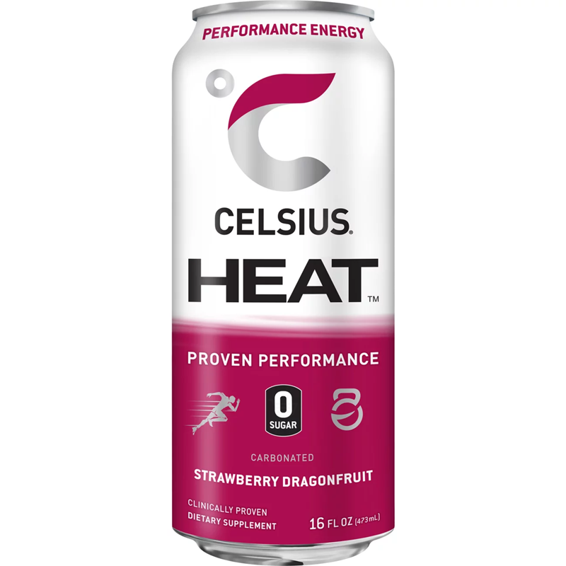 Celsius HEAT Strawberry Dragonfruit view 1