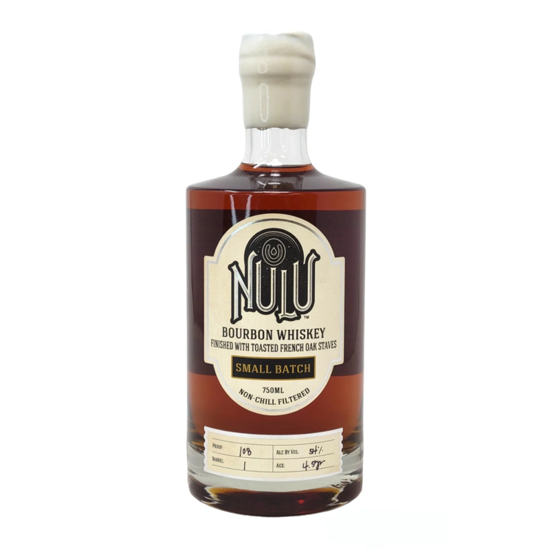 Nulu Small Batch Bourbon Toasted French Oak Staves 750mL