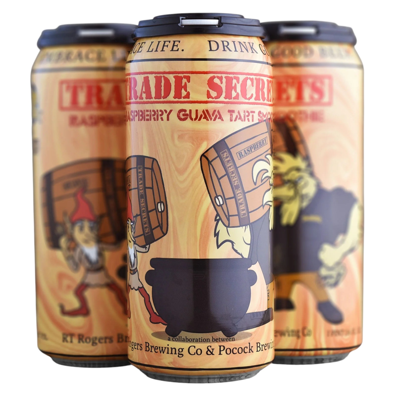 Pocock Brewing Company Trade Secrets Raspberry & Guava Tart Smoothie 16oz can