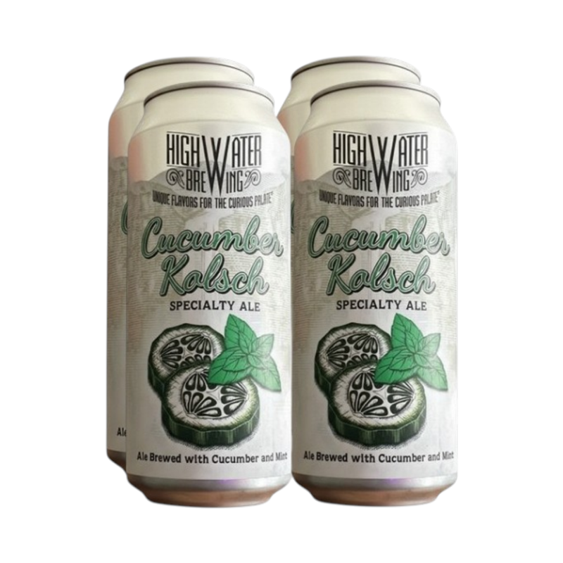 High Water Brewing Cucumber Kolsch 4-pack 64oz