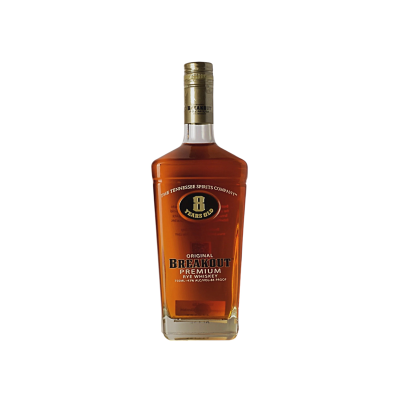 Breakout Rye Whiskey 8 Year 750mL