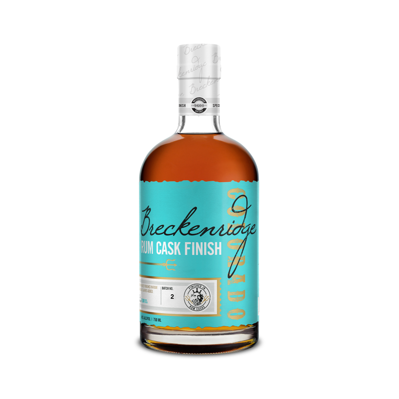 Breckenridge Rum Cask Finish Bourbon Whiskey view 1