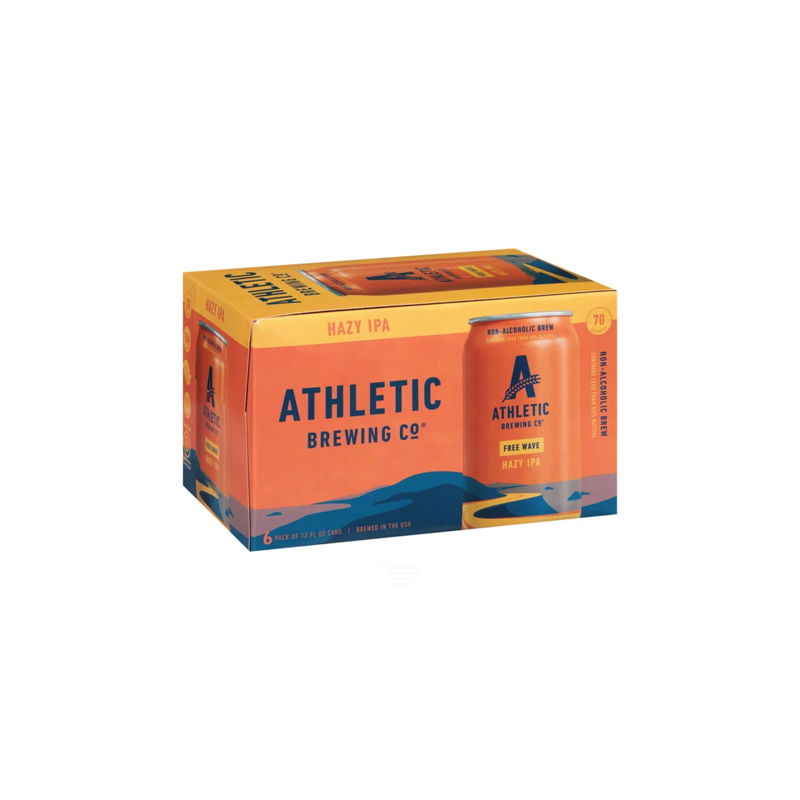 Athletic Brewing Free Wave Hazy IPA 12-pack 144oz cans