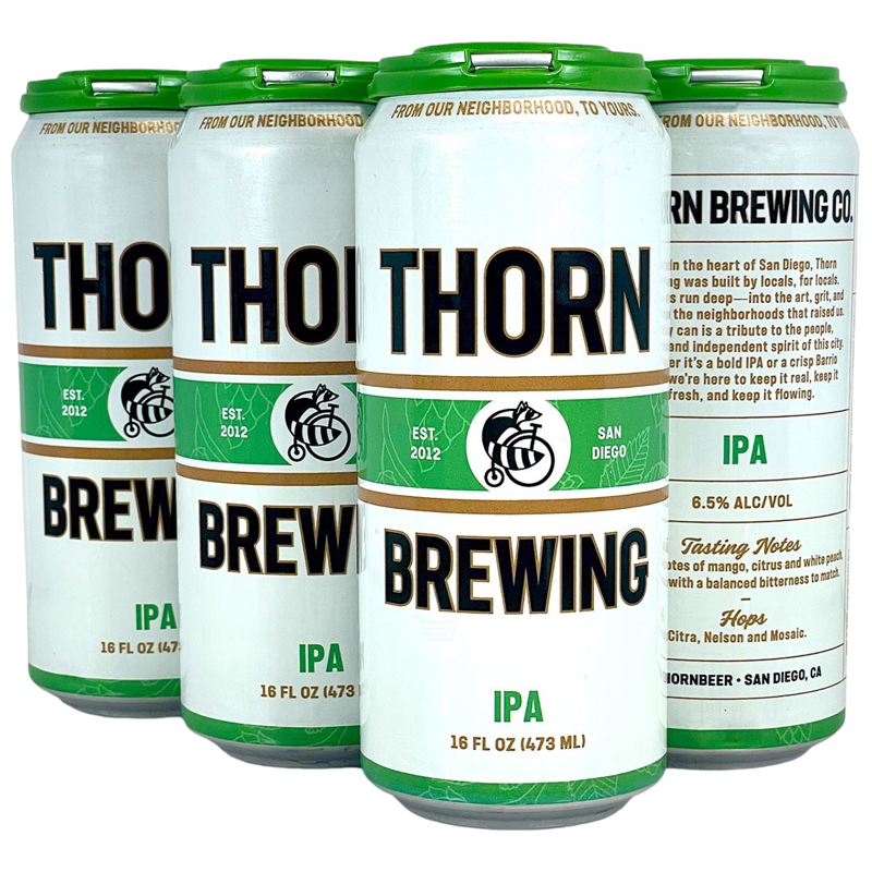Thorn Brewing IPA view 1