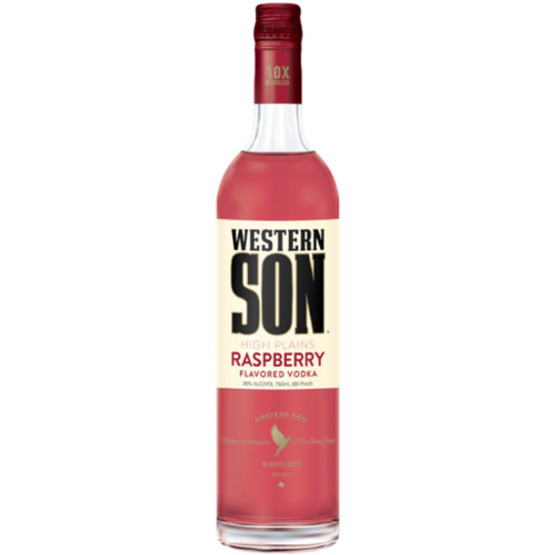 Western Son Raspberry Vodka view 1