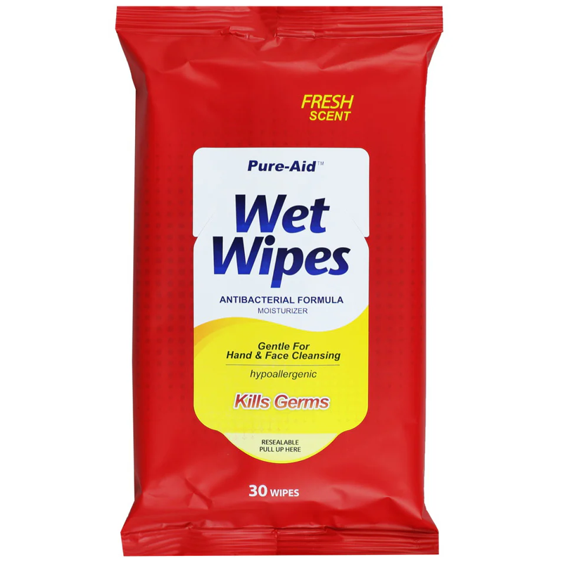 Pure-Aid Wet Wipes view 1