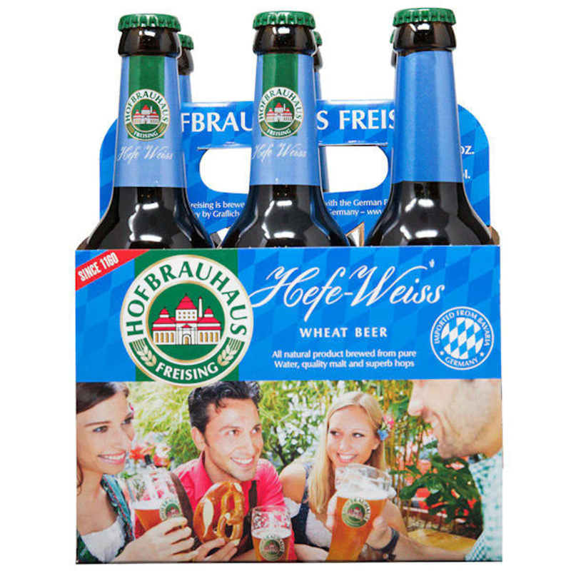 Hofbrauhaus Freising Hefe Weiss 6 Pack 11.2oz bottles