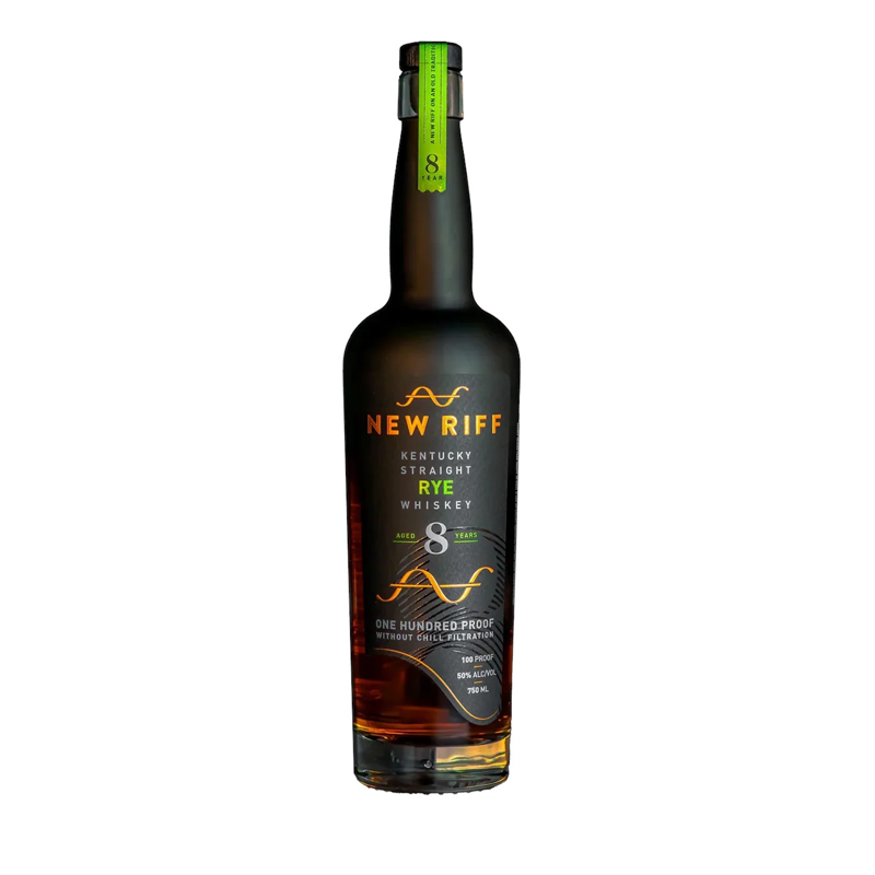 New Riff 8 Year Rye Whiskey view 1