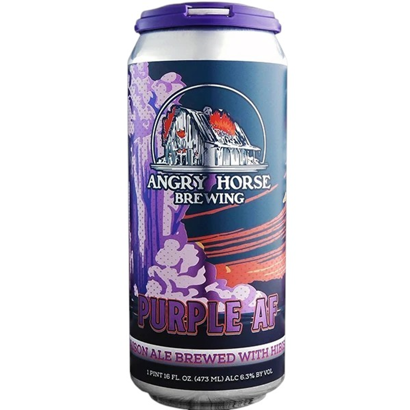 Angry Horse Brewing Purple AF Hibiscus Purple Ale view 1