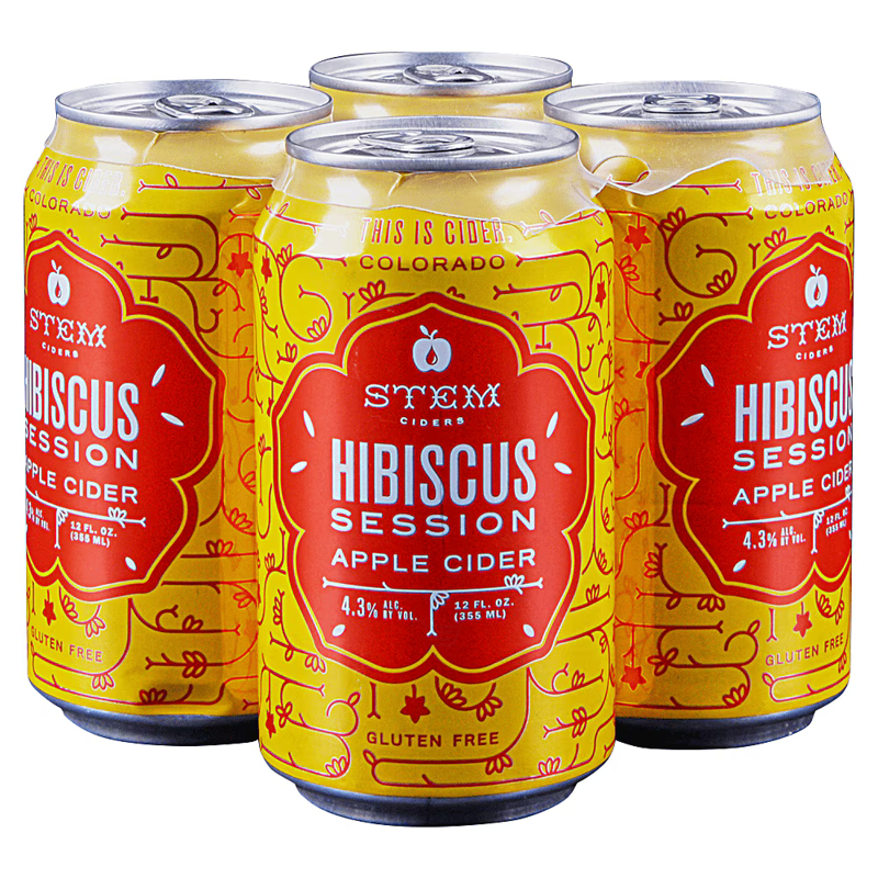 Stem Ciders Hibiscus Apple Hard Cider