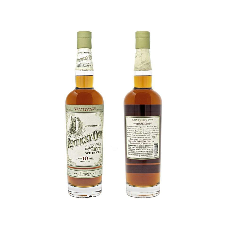 Kentucky Owl 10 Year Straight Rye Whiskey Batch view 1