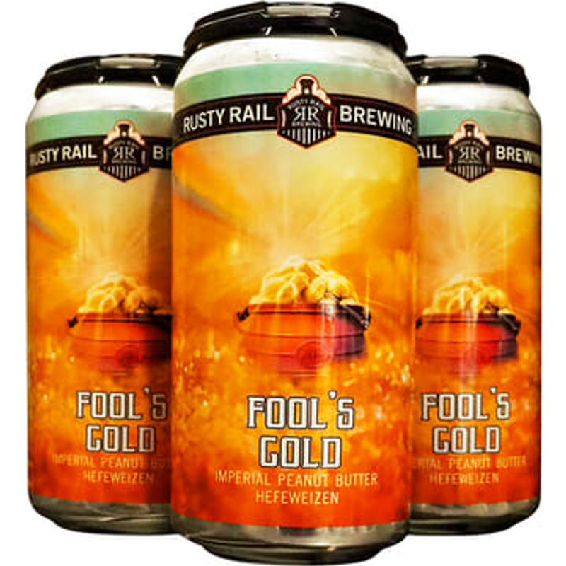 Rusty Rail Fools Gold Imperial Peanut Butter Hefeweizen