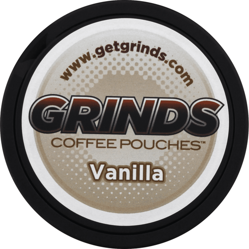 Grinds Vanilla Coffee Pouches view 1