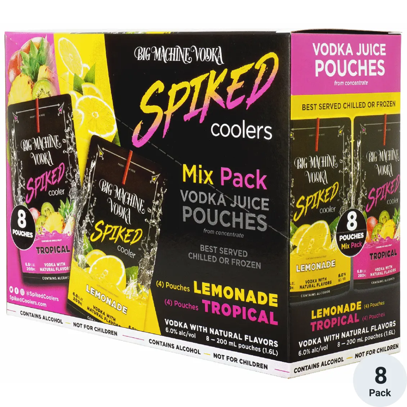 Big Machine Spiked Lemonade 8-pack 200mL