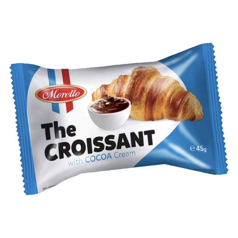 Morello Croissant Cocoa Cream 45g Bag