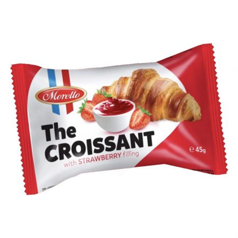 Morello Croissant Strawberry 45g Bag