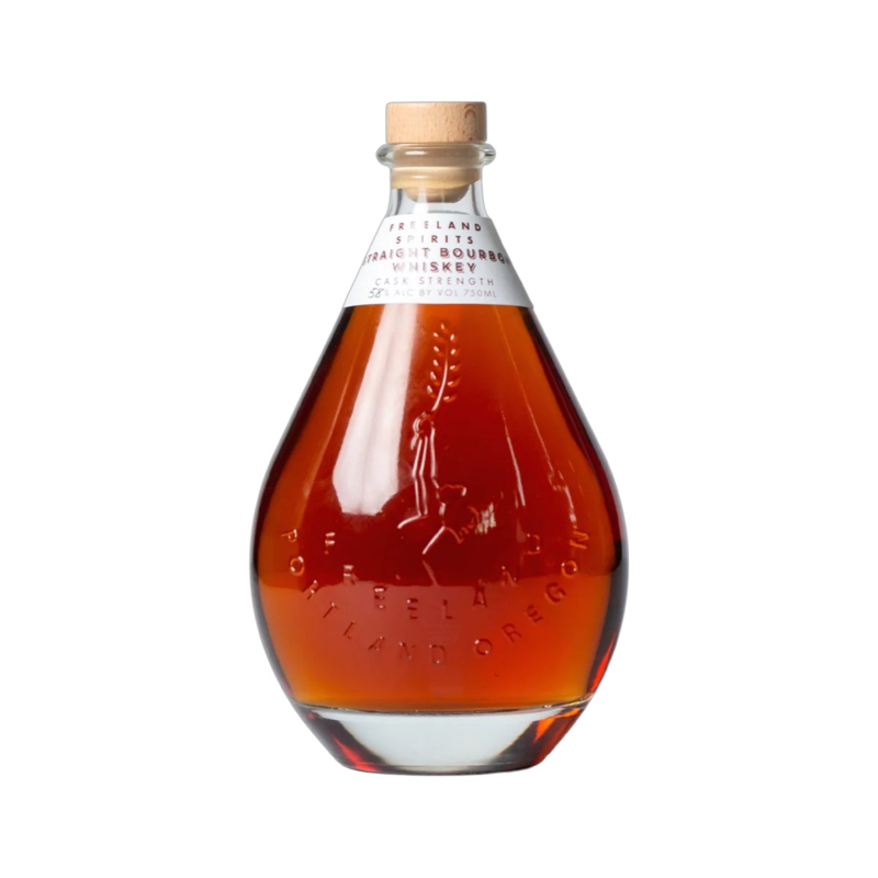 Freeland Spirits Cask Strength Straight Bourbon Whiskey 750mL