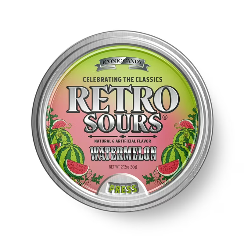 Retro Sours Watermelon 2.12oz