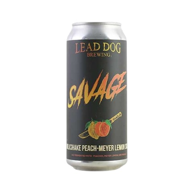 Lead Dog Brewing Savage Milkshake Sour Ale Cherry Lime