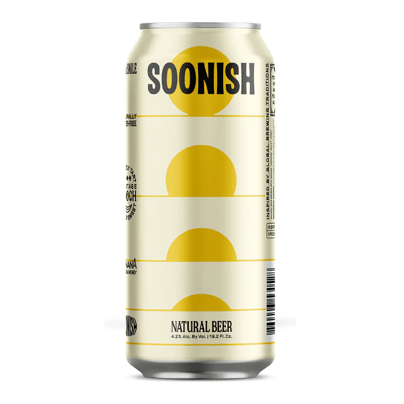 Soonish Natural Beer view 1