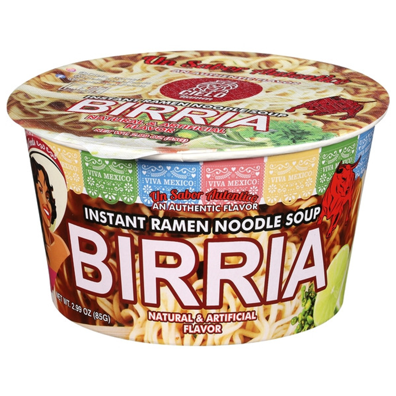 Cielo Birria Instant Ramen Noodle Soup 2.99oz