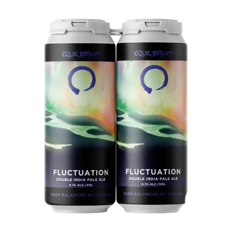 Equilibrium Fluctuation Double IPA 4-pack 64oz cans