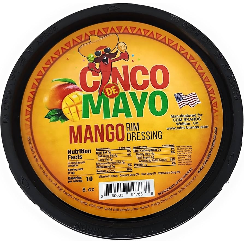Cinco de Mayo Mango Chamoy Rim Dip view 1